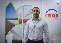 Issam el Hajjaji with Ininsa, all the way from Spain to show their greenhouse solutions to the Vietnamese market. 