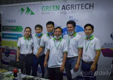 The team with Green Agritech was present at the show.