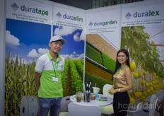 Steven Nguyen, CEO with Vietannong Drip Irrigation, visits Pham Nhien with Aster, showing Duradrip agricultural solutions.