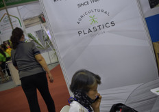 Armando Alvarez with plastic products