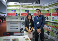 Rattapon & Nhi Hoan Ha are representing Chillington from Thailand and from Vietnam.