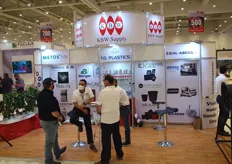 The KBW supply stand also showed the TO Plastics products