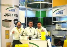 Sergio Rivera, Felipe de Jesus & Xaxni Hernandez with Grupo Inveco showed among other things the Kekkila substrate solutions