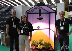 Juho, Maria, and Janne Mäkinen with GROWLIGHTENGINE