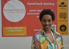 Alice Ndayishimye with Farm Tech Society