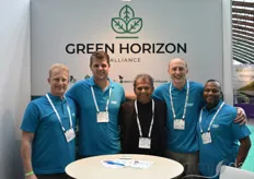 Ceriel Osterman, Maikel de Brasser, Boy Ramsahai, Maxence Majot, and Gareth Chetty with Royal Queen Seeds Pro, which has just launched the Green Horizon Alliance to further support cannabis growers