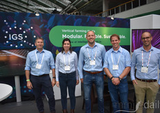 David Hume, Gina Mercier, Bart Benningna, Douglas Elder, Goncalo Neves with IGS Limited