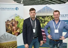 Mexx Holweg and Tim van Hissenhoven with Cultivators