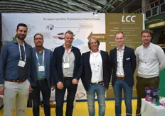 Leon Ammerlaan (Brabant Plant), Darryn Bruce (LCC), John Ammerlaan (John Ammerlaan Advies), Peter Tas (LCC), Peter Ammerlaan (Havecon), and Wouter Staats (Oreon) 