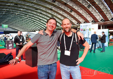 Roel Janssen with Planet Farms and Mathijs van Dijk, ITEA 