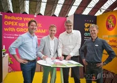 Jiffy Group and Growfoam announced their collaboration in the Middle East and Asia by signing a letter of intent at the Greentech 2021 fair in Amsterdam: https://www.hortidaily.com/article/9359681/joining-forces-in-vertical-farming-and-hydroponic-substrate-markets/ 