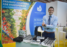 Antonio Garcia with Hydroponic Systems