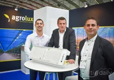 Youri de Zeeuw, Jeffrey Spies & Mario Taal in the Agrolux booth