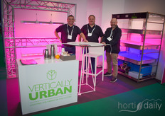 Jon Potter, Andrew Litter and Martin Cruse with Vertically Urban.