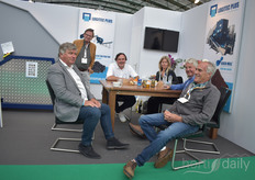 What is a trade show without a drink with old friends? The team with Logitec Plus is ready!