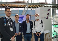 Michael Margen (Czech Republic), Maarten van Haagen (Holland Gaas), Ramon Bruers (Holland Scherming) en Florian Margan (Saff from Czech Republic)