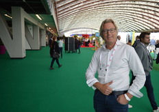 Pieter van Dijk (Ontario Plants Propagation) planned a lot Dutch visits this week. GreenTech was one of those.