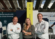 Martin van Tol (LetsGrow), Raisa Weterings (LetsGrow and Hoogendoorn) and Laurent van der Ende (Hoogendoorn)