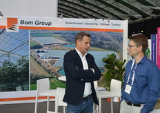 No lack of visitors in the booth of Bom Group with John Meijer 