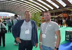 Ton en Marcel Frensch (Van Dorssen - Frensch). Father and son were visiting the show.