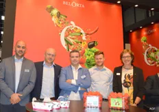 Bel'Orta for the first time at Fruit Attraction with its own stand. This could well become a long tradition. The experiences are positive. Jeroen Vlayen, Jo Lambrechts, Philippe Appeltants, Glenn Sebrechts and Sebine Devreese.