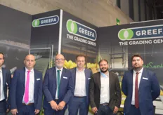 Greefa team: Francisco Lopez, Francisco Lopez, Francesc Ramon, Ronny van der Heyden, Ahmed Allam & Albert Rubinat.
