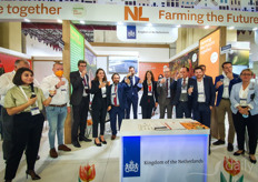 The Dutch pavilion on the Growtech was opened officially by Dutch ambassador, Marjanne de Kwaasteniet.