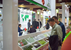 Checking out the assortment of Argeto breeding company.