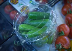 Mini cucumbers provide an excellent addition to a children's lunch box