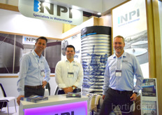 Erik van der Geest, Congalo Tavernes  and Arjan van Dijk from NPI
