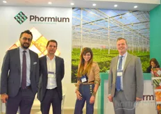 The team of Phormium , where Tayyar Erzurumlu celebrates his 10 year anniversary with the company.