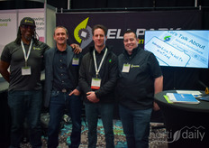 David Bovell & Derek McLaughlin with Bellpark Horticulture are accompanied by their partners from DryGair: Ziv Shaked & Elad Spiegel.