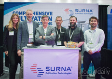The team with Surna was present at the show to show their cultivation technologies, both in vegetables, vertical farms and cannabis enterprises.