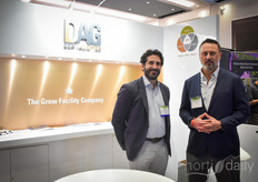 Todd Friedman and Cristopher Block with DAG CEA Facilities ‘The Grow Facility Company’.