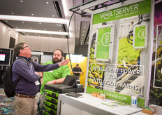 Nick Fusaro with Voltsever showed their power solution