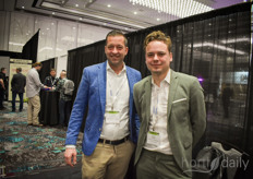 Justin Schoemakers with Infinite Acres and Lasse Gudnitz with Invest in Denmark