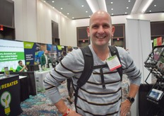 Joost Somford with Jasa Packaging visited the show, as the company helps many greenhouse growers & vertical farmers with their packaging solutions.