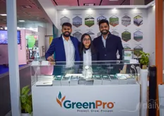The team with GreenPro had a good show as the demand for their products is high.