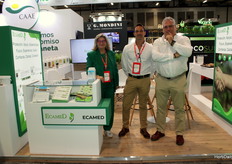 Rocío Rubio, Hugo Agulló and José Luis Puche of EcameD