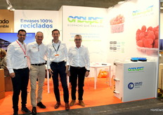 Manuel Castro, David Torres, Blas Márquez and Javier Calvo, from Ondupack and Ondupet.