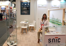 Marisol Soriano, from SNIC, specialising in wireless sensors for agriculture