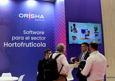 Meetings at Orisha Agrifood stand