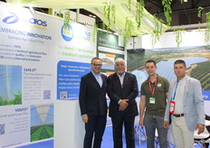 Dimitris Daios of Daios Plastics, Michael Morgan and Jelmer Pool of Rovero and Samuel Mateo of Mateo & Sons
