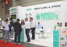 Meetings at the Agronutrients stand