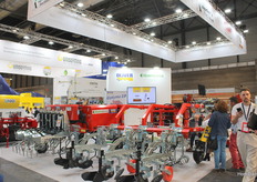 At Fruit Attraction there was a large exhibition of agricultural machinery, such as that of Oliver and IbarraLorca