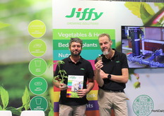 Isidoro Sanchez Boye and Marc De Bruin of Jiffy