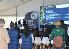 This year, Fall Creek and Planasa's berry breeding programmes were presented at a joint sectoral event, which took place on 10 March in Seville and Huelva. The day began in the morning, at Fall Creek's facilities in Aznalcázar, with the Field + Forum, in which the Fall Creek® Collection and SEKOYA® programmes were integrated.
