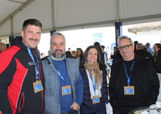 Nick Becker, Rafael Navarro, Paola Salina and Antonio Velo, from Eurogroup
