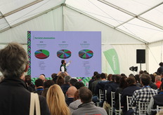 Alfonso López aroused interest by explaining the varietal atomisation that exists in segments such as strawberries.