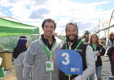 Pablo Fraga and Alfonso López, from Planasa